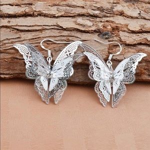 Beautiful butterfly earrings